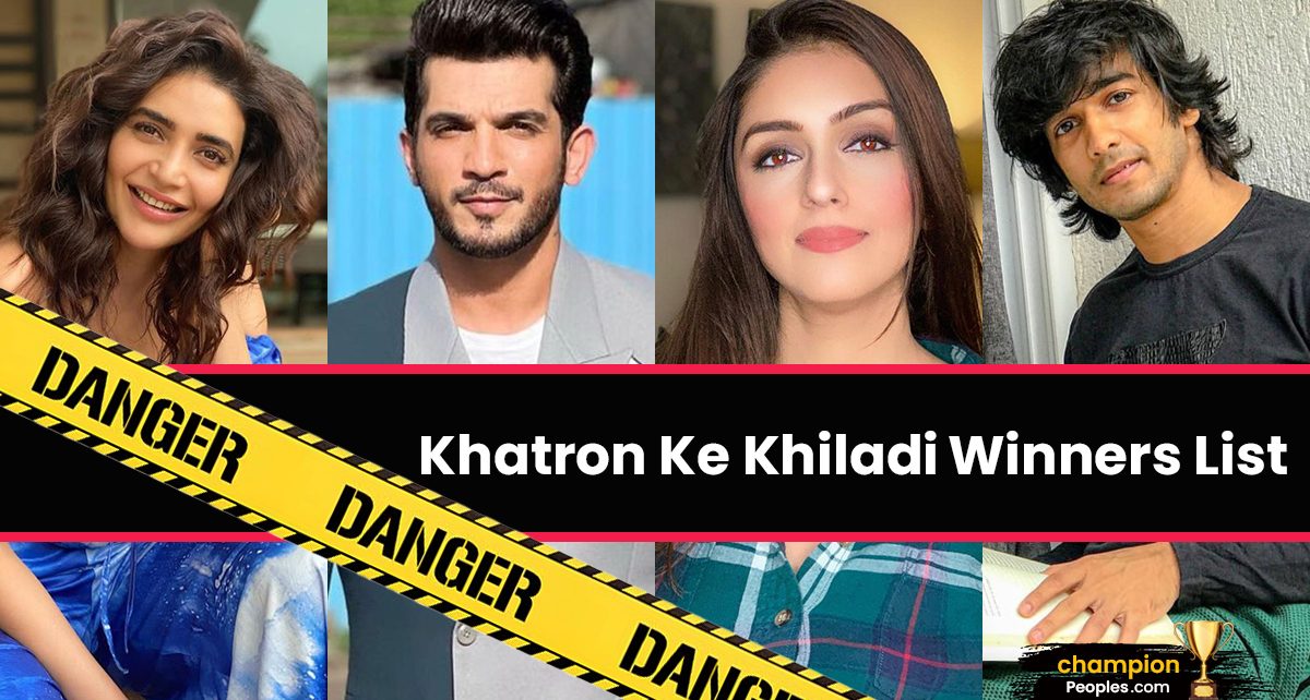 Khatron Ke Khiladi Season 8 All Contestant Name Khatron Ke Khiladi Winner Name Of All Season - ChampionPeoples